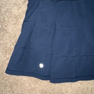 Lululemon Athletica Navy Skater Skirt